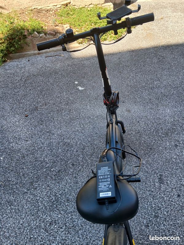 Draisiene élèctrique bike 160 350w 25km d’autonomie porte télephone avec antivol fournis avec chargeur fourni avec (image 5)