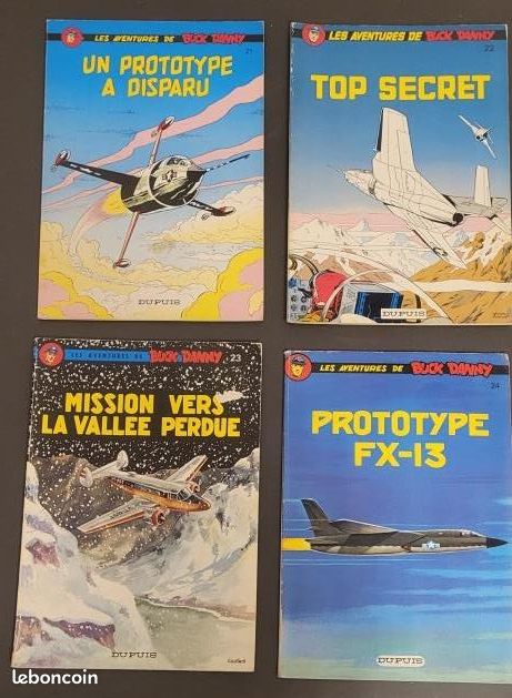 BD - BUCK DANNY - du 17 au 24 - 1977 à 1983 (image 12)