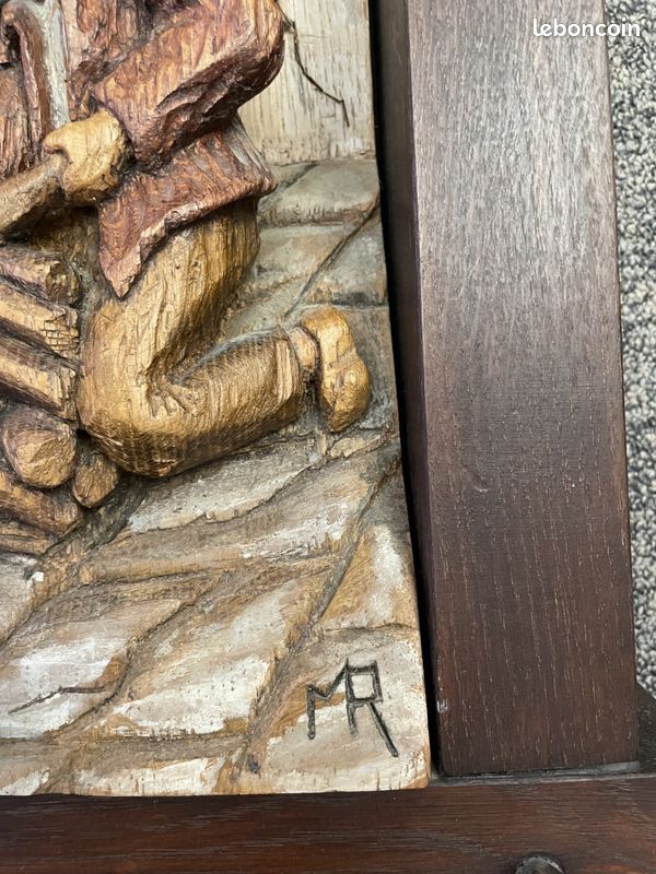 Œuvre originale bois sculpté Robert MAIER (image 3)