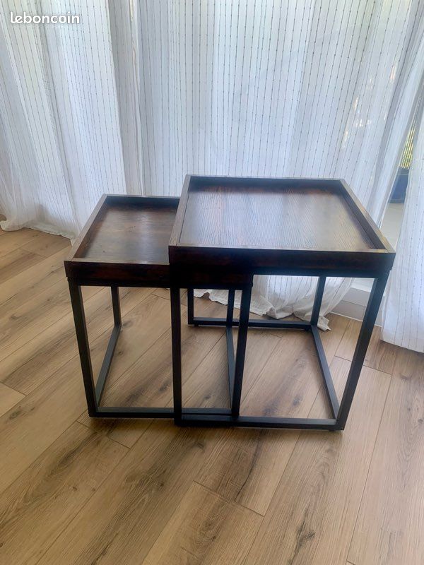Tables style industriel (gigogne) (image 2)