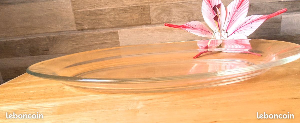Plat en verre ovale Pyrex 35x24cm