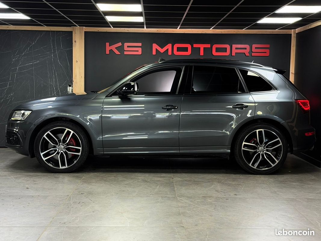 Audi SQ5 3.0 V6 BITDI 340CH QUATTRO BVA GPS TEL TOIT OUVRANT PANO (KS MOTORS) (image 22)