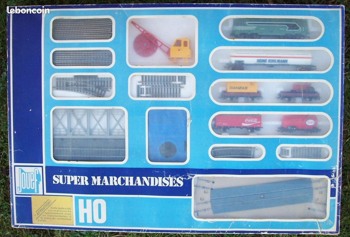 COFFRET TRAIN ELECTRIQUE Jouef Ho - Electric Trafic Ref: 766 - Jouet Ancien EUR 75,00 - FR