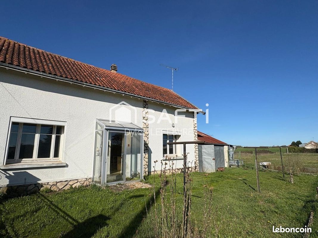 Maison 3 pièces 68 m² · à Naintré · 68 m² · 87 000 €