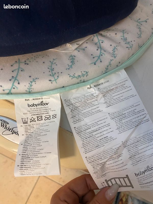 Réducteur de lit et cale-bébé Cosydream Fresh de Babymoov (image 2)