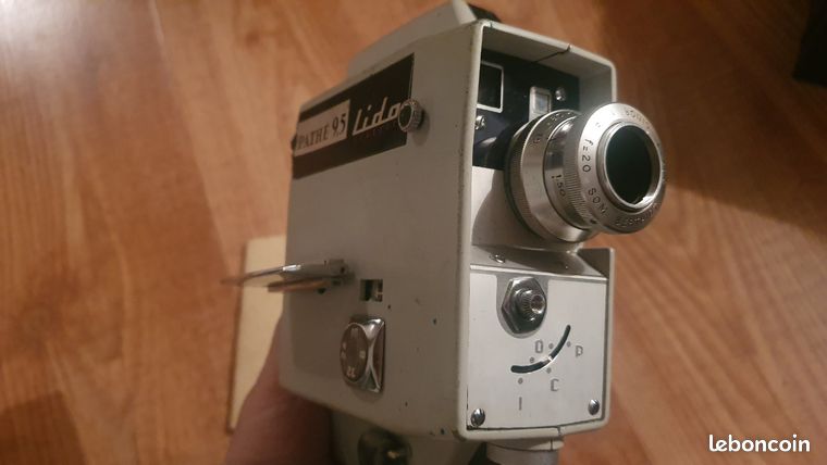 Caméra PATHÉ Lido 9.5 mm avec son étui - Photo, audio & vidéo