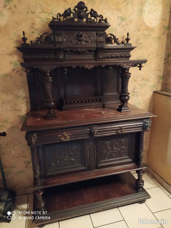 Salle à manger en chêne style Henri II (image 2)