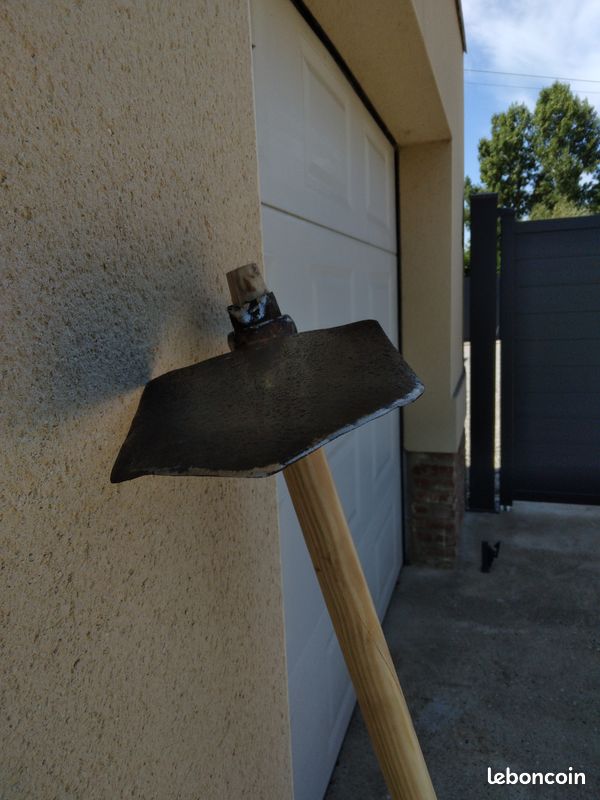 Binette + outil pour faire des lignes + râteau à gazon ou outils de jardinage (image 4)