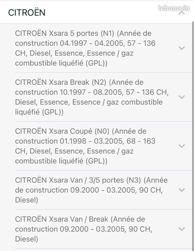 Câble de frein Arg Citroën (image 3)