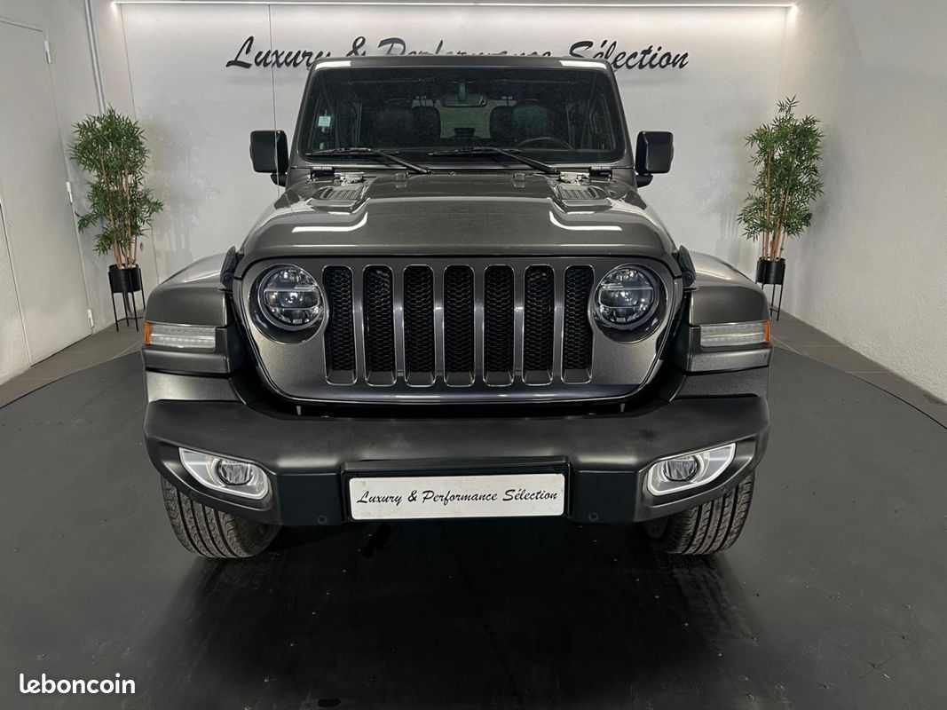JEEP WRANGLER JL 3 PORTES 2.2 200ch SAHARA 4X4 BVA - 4 PLACES PAS DE MALUS - Suivi complet (image 8)