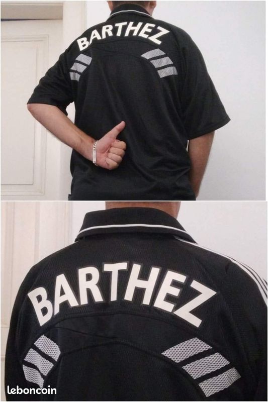 ⚽ Maillot gardien FABIEN BARTHEZ (99/2000) noir (image 7)