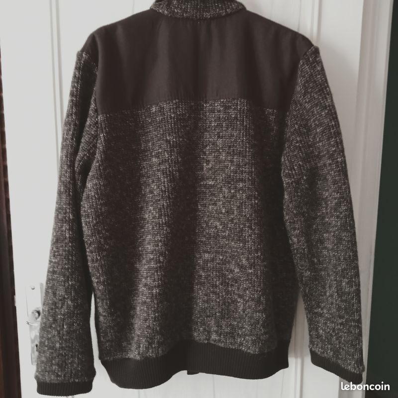 Tbs Blouson Homme Sherpa Kebello Veste Sherpa Noir H Noir