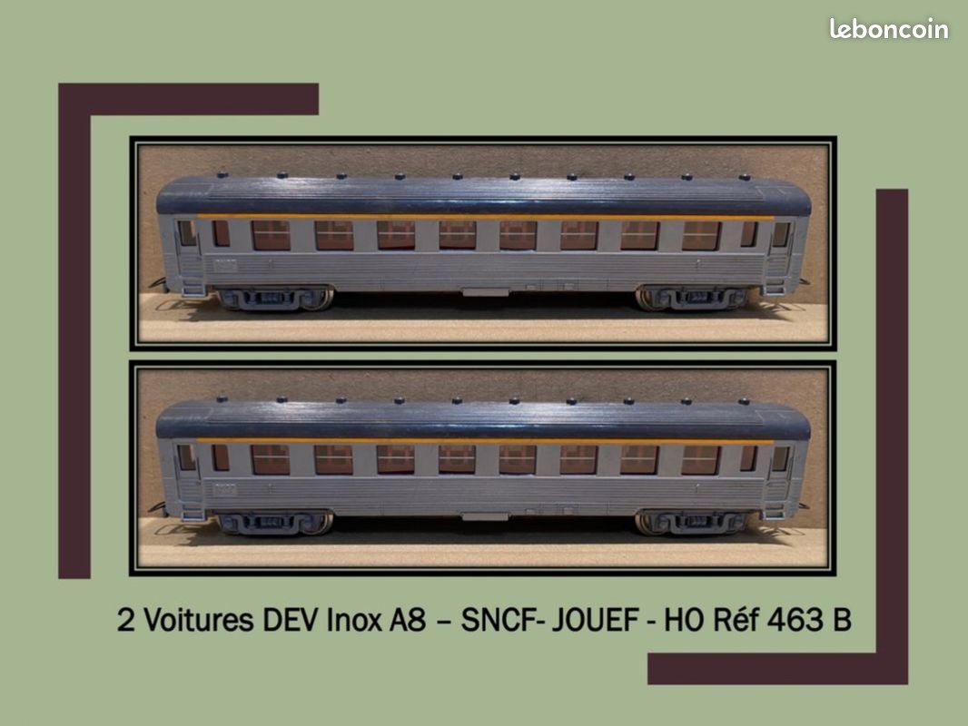 Voiture Voyageurs DEV INOX 2e Classe HJ4111 JOUEF - NEUF