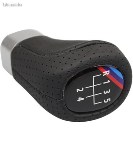 Pommeau de levier de vitesse 5 ou 6 rapports BMW M E46 E60 E81 E87 F20 E90 E92 F30 F25 F26 E85 (image 2)