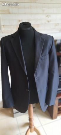 Veste De Costume Carven Pour Homme - Taille 38 (M) Noir - Occasion Très Bon état