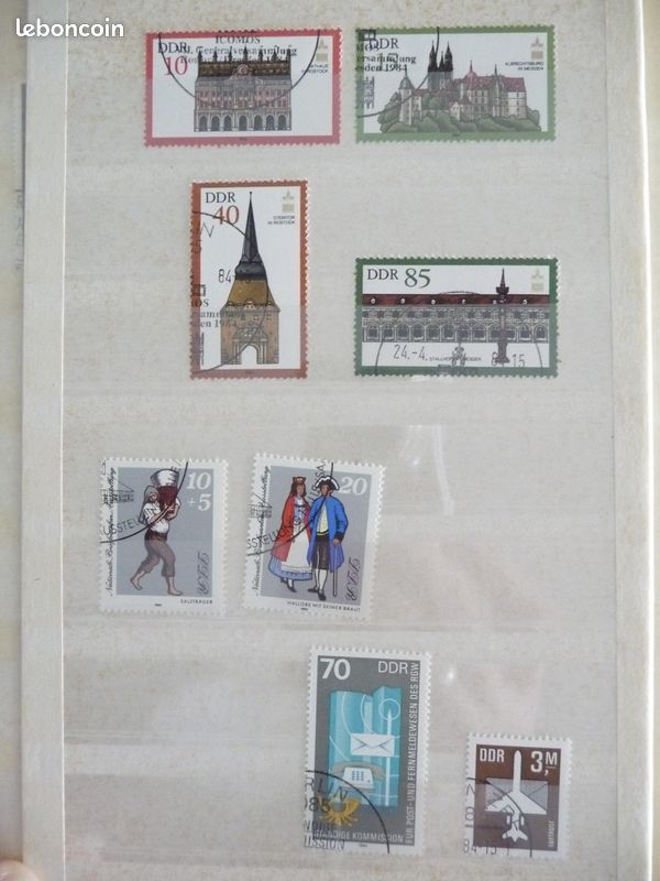 Lot De 7 Albums De Collection De La Poste Allemande - Timbres Philatélie