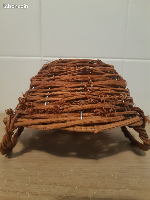 Ancien petit panier avec anses (image 3)