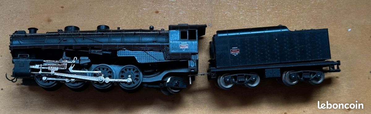 LIMA HO locomotive à vapeur 020 + tender non éclairée