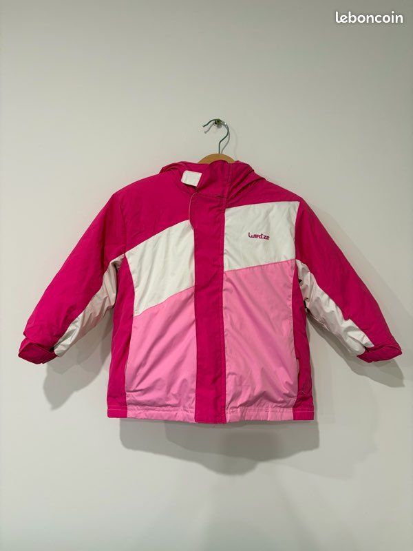 Blouson de ski bébé fille rose 2 ans (image 1)