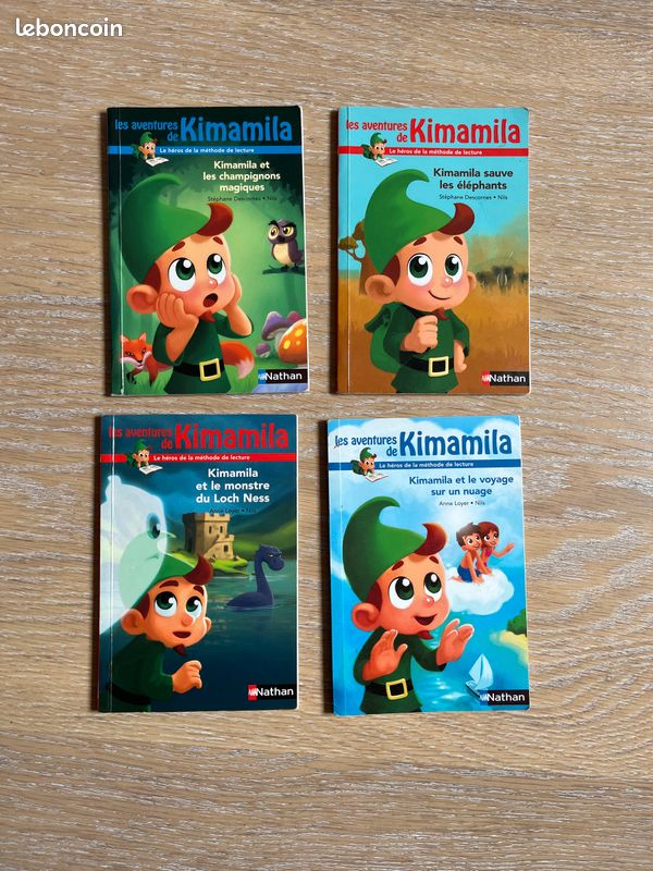 Lot 4 livres Kimamila (image 1)