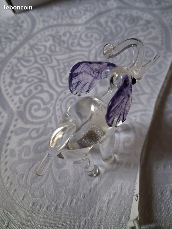 Éléphant verre (image 4)
