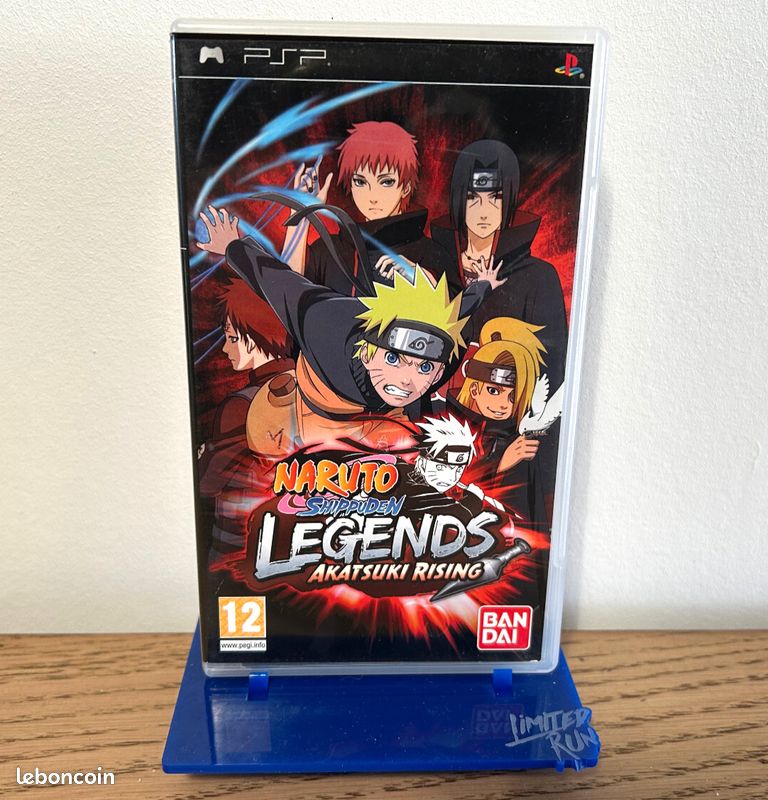 Jeu PSP Naruto Shippuden Legends Akatsuki Rising - Version PAL Complète En Français - Bon état