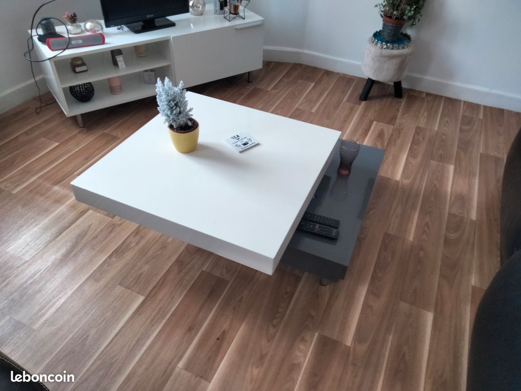 Meuble télé table basse et canapé (image 5)