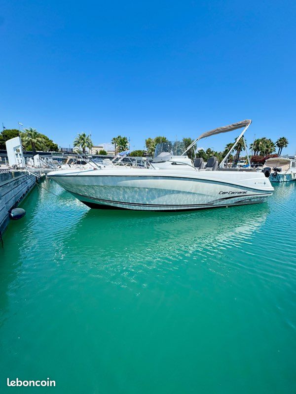 ✅ Jeanneau Cap Camarat 6.5 CC-2 2018 Full options + Yamaha 150 ch + Place au port possible + Remorque neuve en option (idem Beneteau Flyer, Cap Ferret, Quicksilver, Ranieri, Pacific Craft) (image 3)