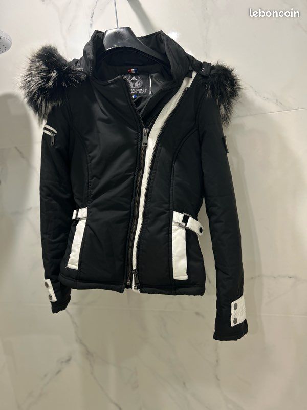 Mi Longue Femme Doudoune Noire CintrÃ©e Femme Doudoune Fine A - Main Image