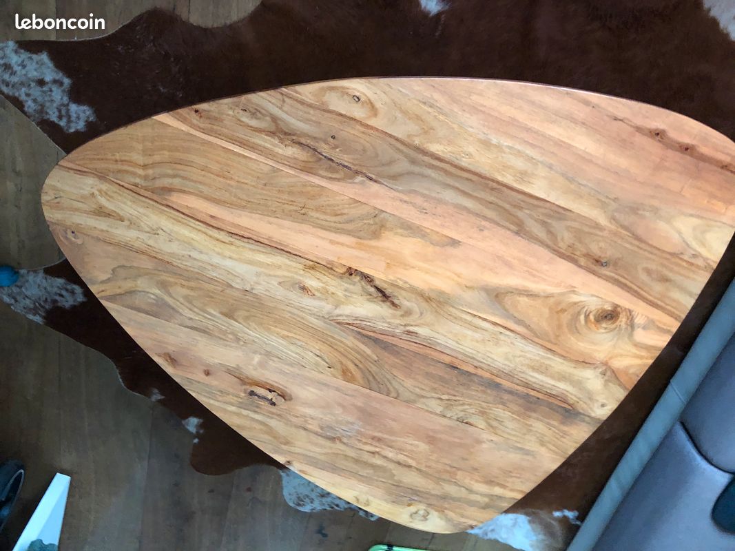 Table basse en bois (image 2)