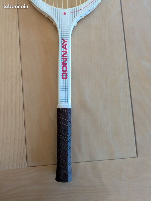 Raquette De Tennis Vintage Donnay Ladywood – Belgique – Taille 4 3/8 – Femme