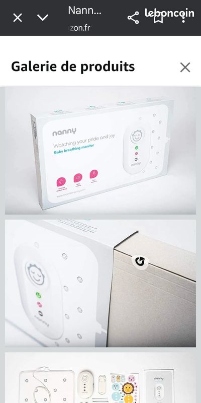 Moniteur respiratoire Nanny Care (image 1)
