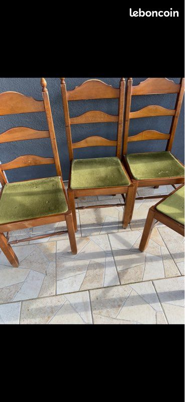 Chaise salle à manger vintage (image 1)