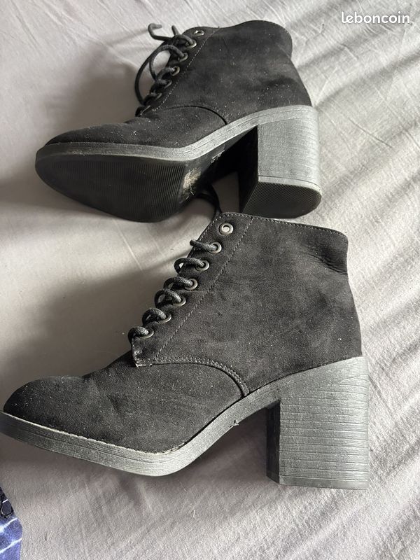 Bottines ,semelles épaisses (image 3)
