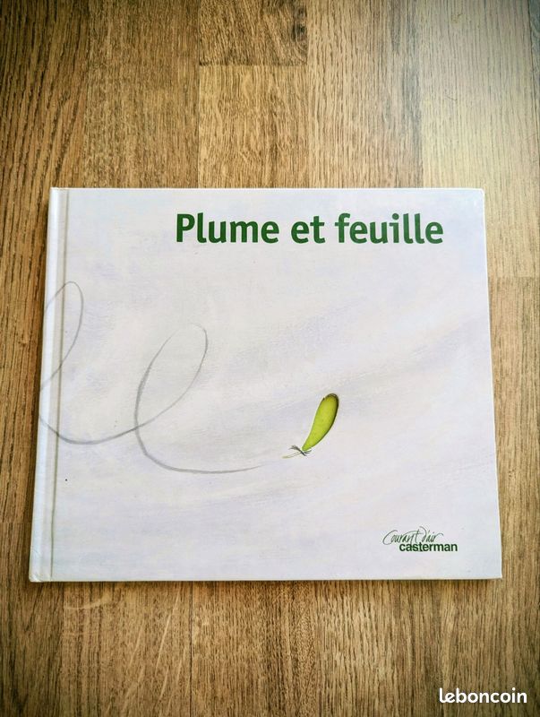 Livre Plume et feuille de Olivier De Vleeschouwer et Ingrid Monchy casterman (image 1)
