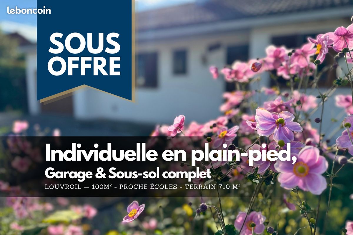Maison 4 pièces 100 m² · à Louvroil · 100 m² · 131 500 €