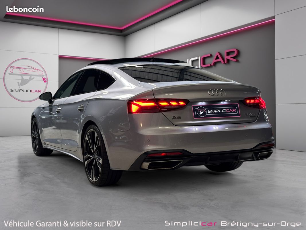 AUDI A5 SPORTBACK 50 TDI 286 Tiptronic 8 Quattro Avus / ORIGINE FRANCE/GARANTIE 12MOIS (image 6)
