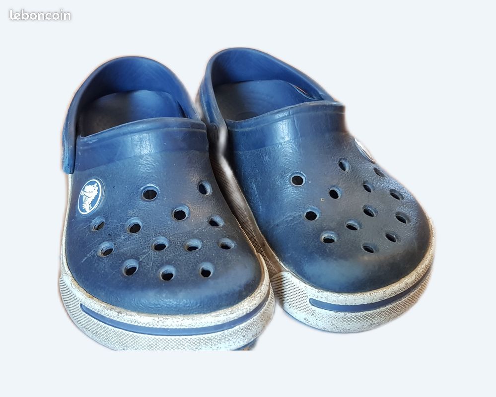 Crocs enfant bleu 8-9 24-26 (image 1)