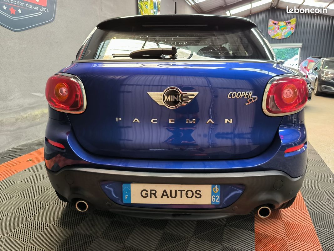 Mini Paceman SD 2L D 143CV cooper s 129.000km garantie 12 mois chaine de distribution changé facture semi-cuir / usb / radar de recul / boite automatique / clim (image 6)