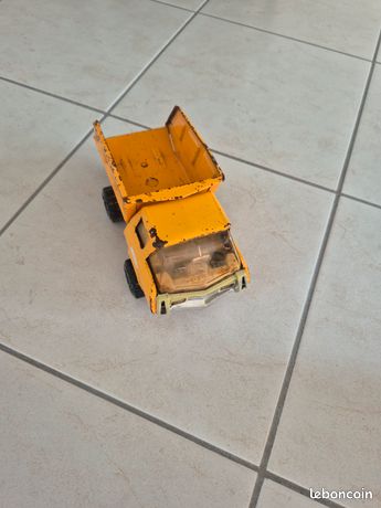 Camion Tonka Chantier Chariot élévateur Métal Rouge USA Années 1970