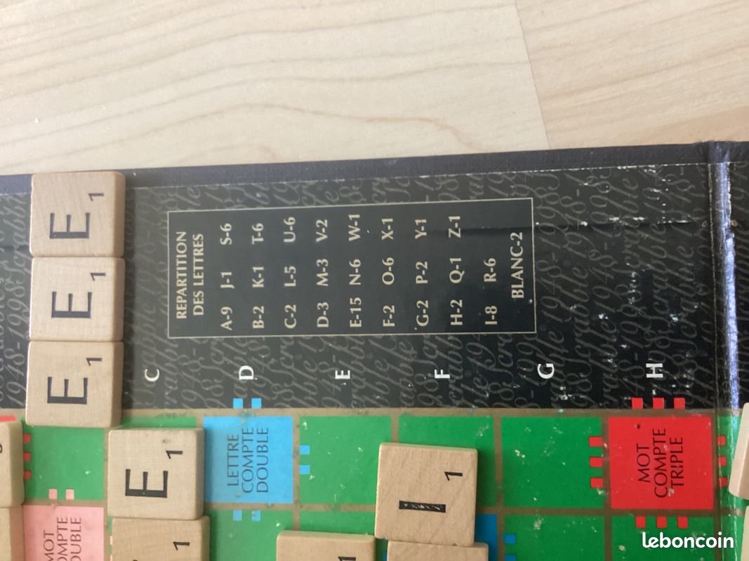 Scrabble édition limitée 50eme anniversaire (image 8)
