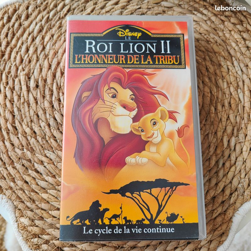 Cassette vidéo VHS le roi lion II l'honneur de la tribu (image 1)