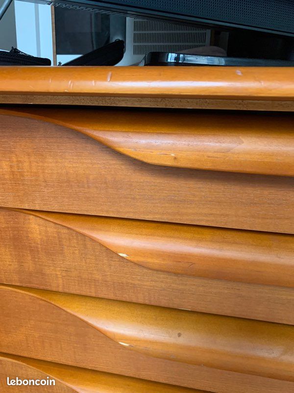 Enfilade/buffet retro scandinave en teck PIB (image 4)