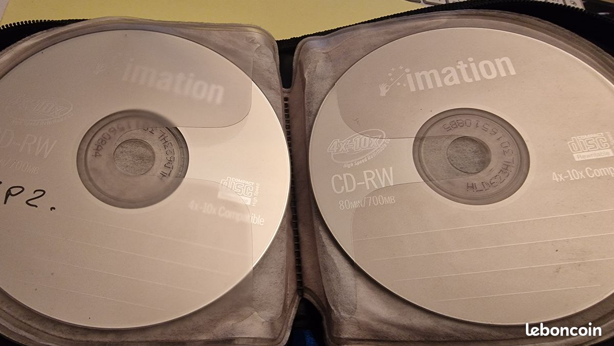 Lot de 6 CD-RW réinscriptibles (image 2)