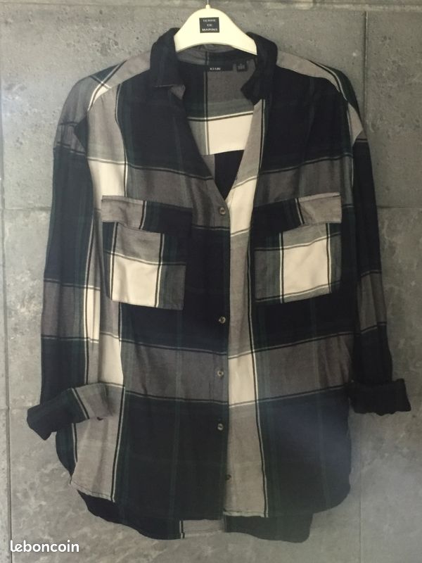 Chemise femme à carreaux Vêtements