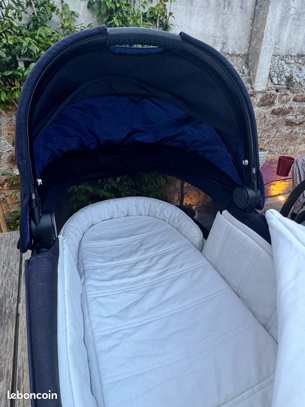 Trio cybex e-priam - nacelle - cosy & isofix + siège poussette (image 7)