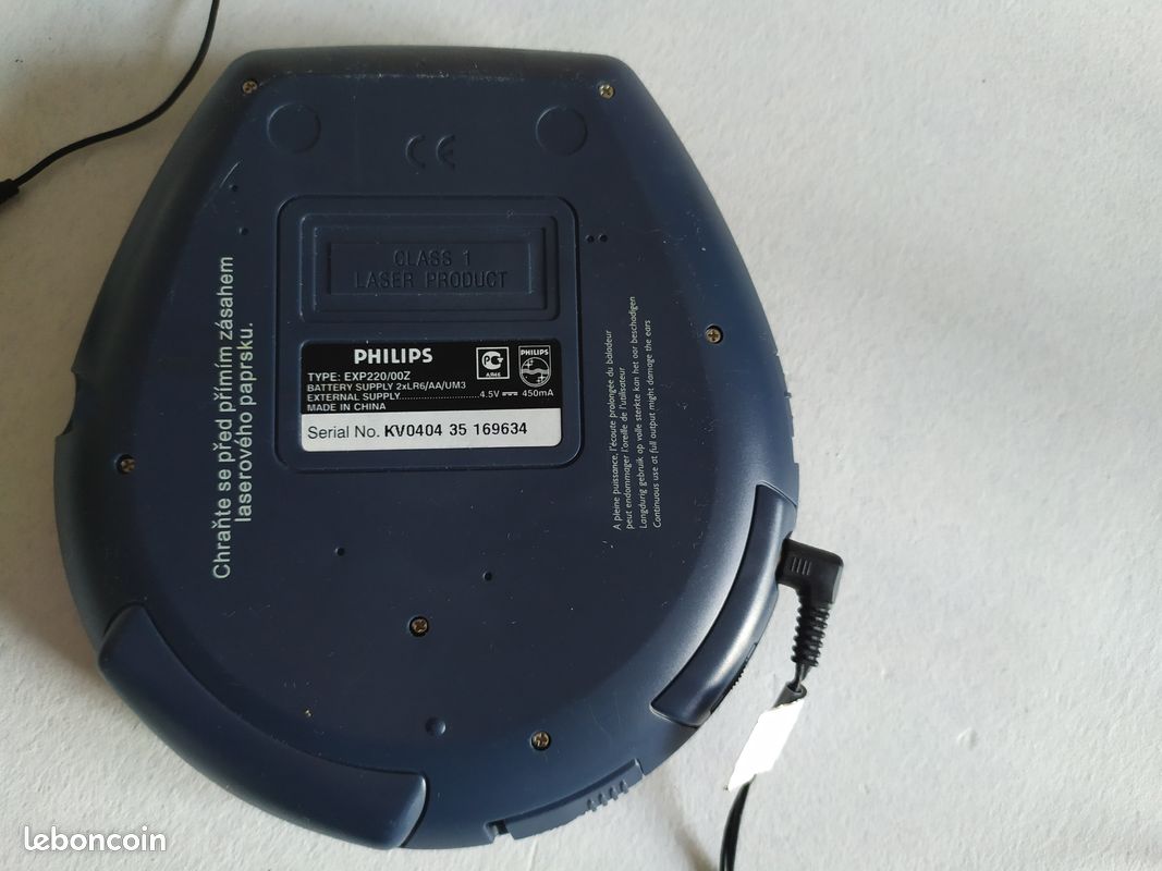 Baladeur Walkman Philips Expanium MP3 CD playback (image 3)
