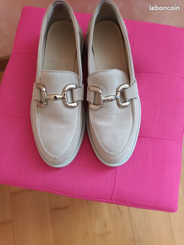 Mocassins cuir femme Les Fées de Bengale 38 Bayeux (image 1)