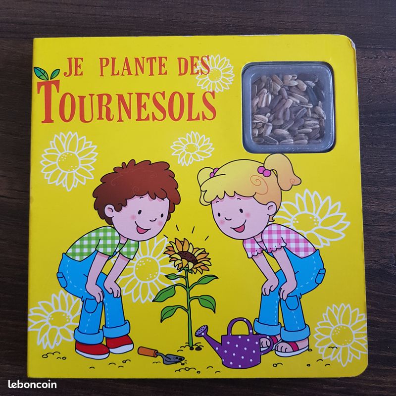 Je plante des tournesols (image 1)