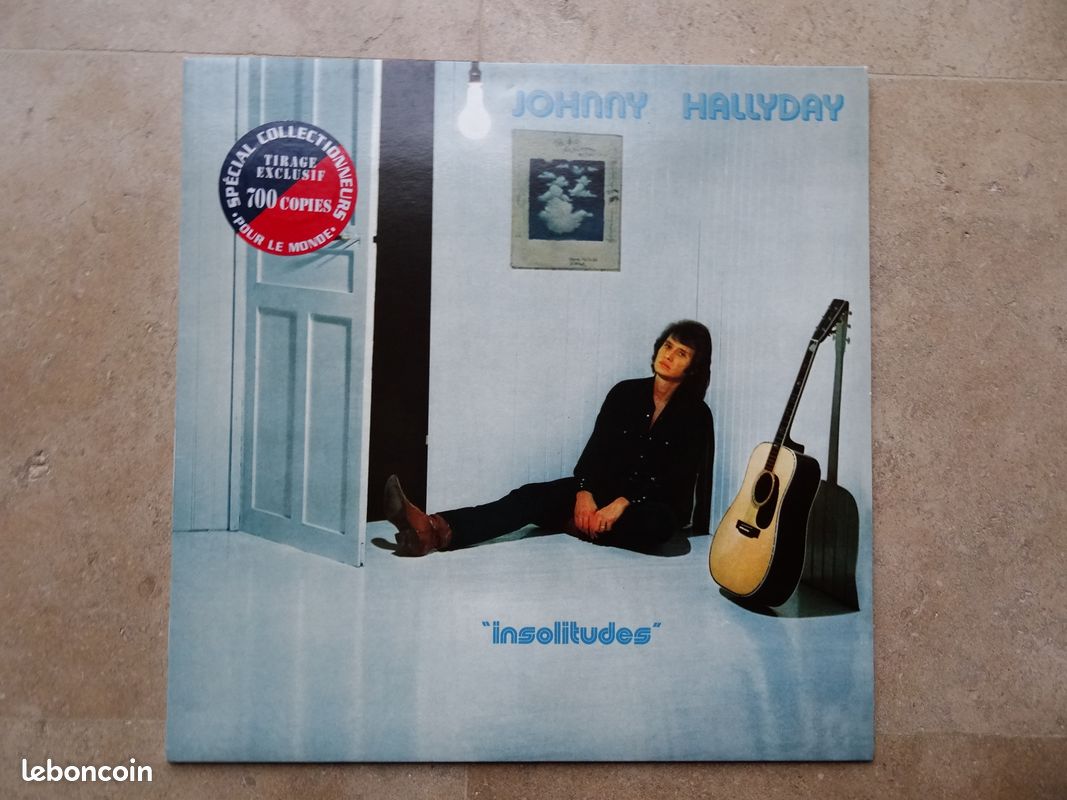 Hallyday lp insolitudes réédition 1996 (image 1)